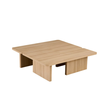 Table basse 120 x 120 cm ARGILE, plusieurs coloris
