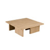 Table basse 120 x 120 cm ARGILE, plusieurs coloris