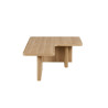 Table basse 120 x 120 cm ARGILE, plusieurs coloris