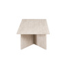 Table basse 125 x 65 cm LITTORAL, plusieurs coloris