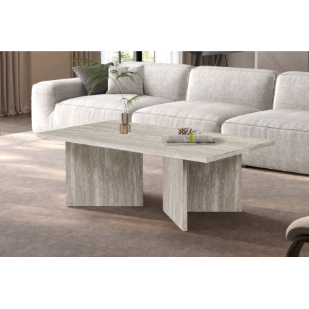 Table basse 125 x 65 cm LITTORAL, plusieurs coloris