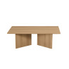 Table basse 125 x 65 cm LITTORAL, plusieurs coloris