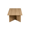 Table basse 125 x 65 cm LITTORAL, plusieurs coloris