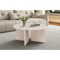 Table basse ronde 90 x 90 cm DORIANE, plusieurs coloris