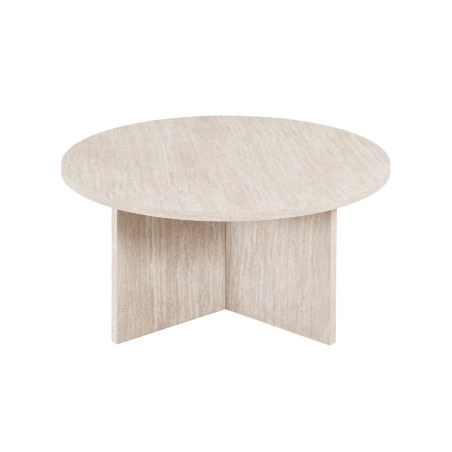 Table basse ronde 90 x 90 cm DORIANE, plusieurs coloris