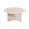 Table basse ronde 90 x 90 cm DORIANE, plusieurs coloris