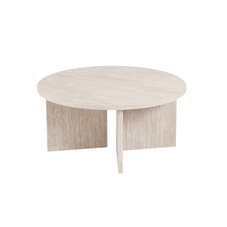Table basse ronde 90 x 90 cm DORIANE, plusieurs coloris