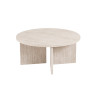 Table basse ronde 90 x 90 cm DORIANE, plusieurs coloris
