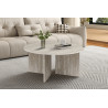Table basse ronde 90 x 90 cm DORIANE, plusieurs coloris