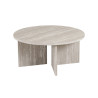 Table basse ronde 90 x 90 cm DORIANE, plusieurs coloris