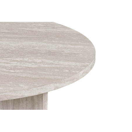 Table basse ronde 90 x 90 cm DORIANE, plusieurs coloris