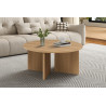 Table basse ronde 90 x 90 cm DORIANE, plusieurs coloris