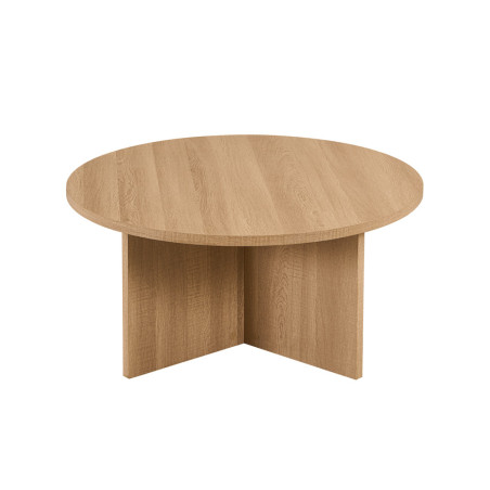 Table basse ronde 90 x 90 cm DORIANE, plusieurs coloris
