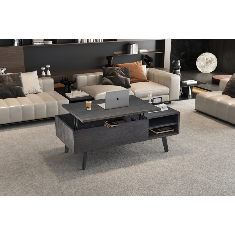 Table basse 120 x 60 cm JUNIPER, plusieurs coloris
