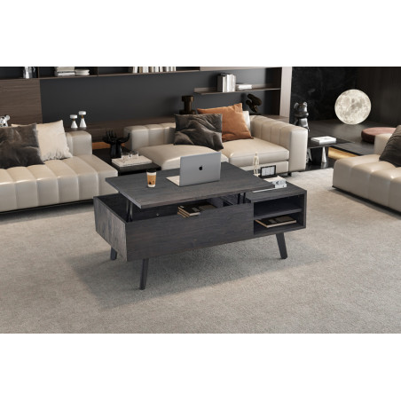 Table basse 120 x 60 cm JUNIPER, plusieurs coloris
