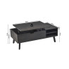 Table basse 120 x 60 cm JUNIPER, plusieurs coloris