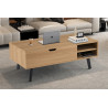 Table basse 120 x 60 cm JUNIPER, plusieurs coloris