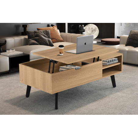 Table basse 120 x 60 cm JUNIPER, plusieurs coloris