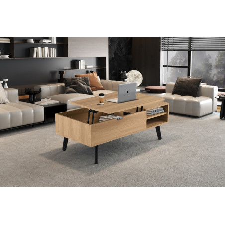 Table basse 120 x 60 cm JUNIPER, plusieurs coloris