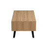 Table basse 120 x 60 cm JUNIPER, plusieurs coloris