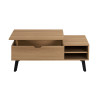 Table basse 120 x 60 cm JUNIPER, plusieurs coloris