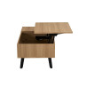 Table basse 120 x 60 cm JUNIPER, plusieurs coloris
