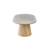 Table basse 120 cm VALDORA plateau en pierre frittée