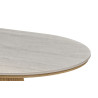 Table basse 120 cm VALDORA plateau en pierre frittée