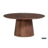Table basse ronde MANGALA en manguier massif