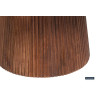 Table basse ronde MANGALA en manguier massif