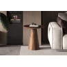 Table basse ronde JUJUBE en manguier massif