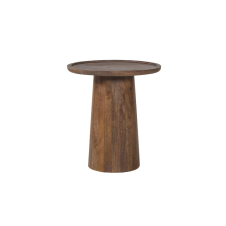 Table basse ronde JUJUBE en manguier massif