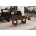 Table basse ovale 130 x 70 cm BRUYERE en manguier massif