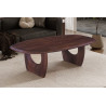 Table basse ovale 130 x 70 cm BRUYERE en manguier massif