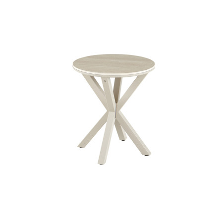 Table basse ronde NACRE plateau en pierre frittée
