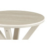 Table basse ronde NACRE plateau en pierre frittée