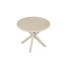 Table basse ronde NACRE plateau en pierre frittée