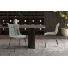 Chaise FUSAIN en simili cuir