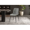 Chaise FUSAIN en simili cuir
