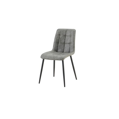 Chaise FUSAIN en simili cuir