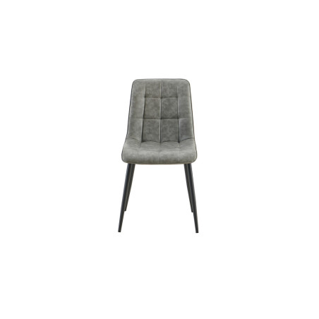 Chaise FUSAIN en simili cuir