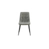 Chaise FUSAIN en simili cuir