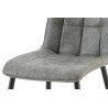 Chaise FUSAIN en simili cuir