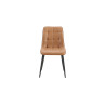 Chaise FUSAIN en simili cuir