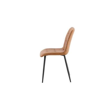 Chaise FUSAIN en simili cuir