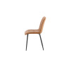 Chaise FUSAIN en simili cuir