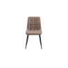 Chaise FUSAIN en simili cuir