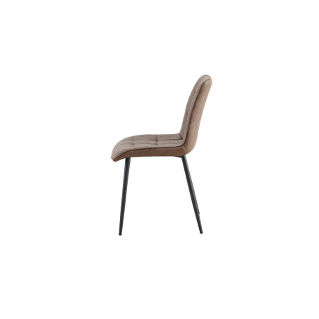 Chaise FUSAIN en simili cuir