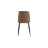 Chaise FUSAIN en simili cuir