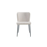Chaise LISERON en tissu bouclette